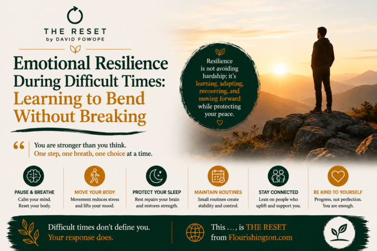 Emotional Resilience During Difficult Times: Learning to Bend Without Breaking