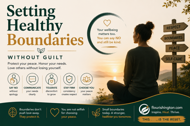 Setting Healthy Boundaries Without Guilt: Protecting Your Peace Without Losing Connection