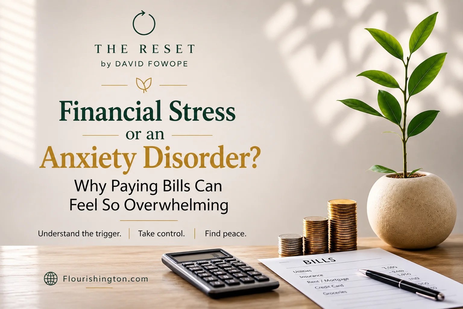 Financial Stress or an Anxiety Disorder?